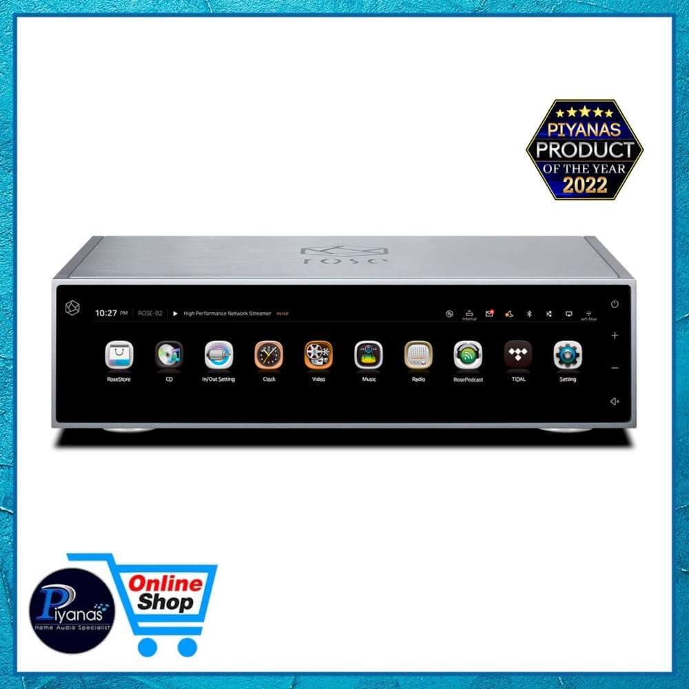 เครื่องเล่นเสียง HIFI ROSE : RS-150B (SILVER)_1